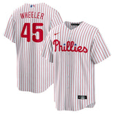 Zack Wheeler Philadelphia Phillies Home Replica Jersey - White | Nike