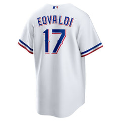 Nathan Eovaldi Texas Rangers Home Replica Player Jersey - White | Nike