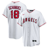 Nolan Schanuel Los Angeles Angels Home Replica Jersey - White | Nike