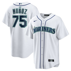 Andres Munoz Seattle Mariners Home Replica Jersey - White | Nike