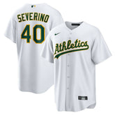 Luis Severino Athletics Home Replica Jersey - White | Nike