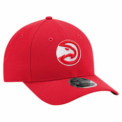 Atlanta Hawks 9FORTY Stock M-Crown Adjustable Hat - Red | New Era online