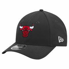 Chicago Bulls 9FORTY Stock M-Crown Adjustable Hat - Black | New Era cheap