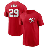 James Wood Washington Nationals Fuse Name & Number T-Shirt - Red | Nike