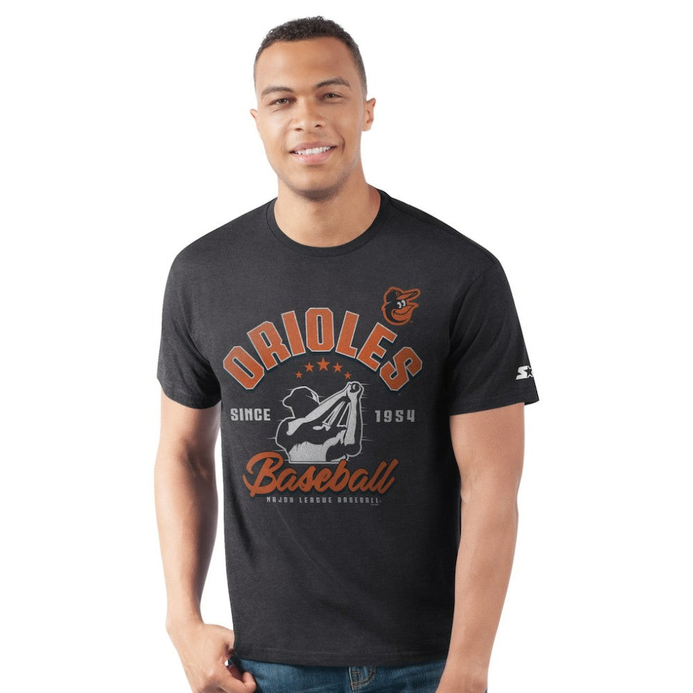 Baltimore Orioles Starter Prime Time Batter T-Shirt - Black
