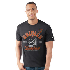 Baltimore Orioles Starter Prime Time Batter T-Shirt - Black