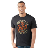 San Francisco Giants Starter Prime Time Property Of T-Shirt - Black