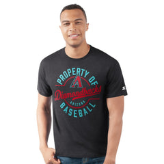 Arizona Diamondbacks Starter Prime Time Property Of T-Shirt - Black