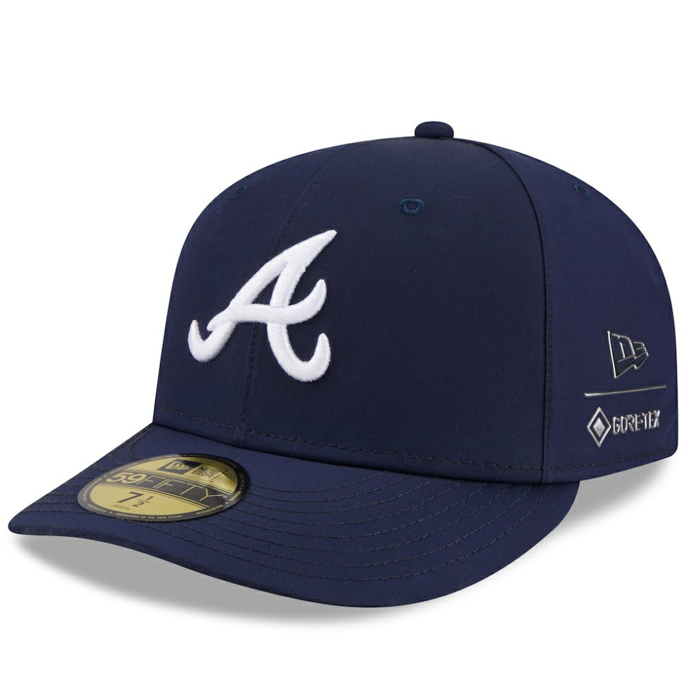 Atlanta Braves x GORE-TEX 59FIFTY Fitted Hat - Navy | New Era