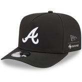 Atlanta Braves x GORE-TEX A-Frame 9FIFTY Adjustable Hat - Black | New Era