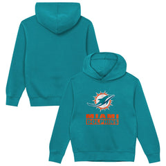Miami Dolphins Outerstuff Preschool Back to Basics Hoodie - Aqua online