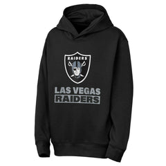 Las Vegas Raiders Outerstuff Youth Back to Basics Hoodie - Black on sale