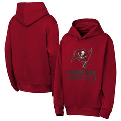 Tampa Bay Buccaneers Outerstuff Youth Back to Basics Hoodie - Red outlet