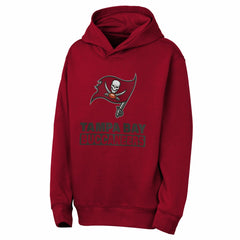 Tampa Bay Buccaneers Outerstuff Youth Back to Basics Hoodie - Red outlet