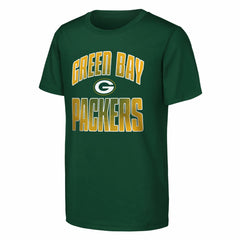 Green Bay Packers Outerstuff Youth Never Quit 2-Pack T-Shirt Set - Green on sale