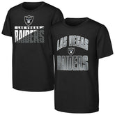 Las Vegas Raiders Outerstuff Youth Never Quit 2-Pack T-Shirt Set - Black sale