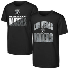 Las Vegas Raiders Outerstuff Youth Never Quit 2-Pack T-Shirt Set - Black sale