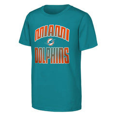 Miami Dolphins Outerstuff Youth Never Quit 2-Pack T-Shirt Set - Aqua cheap