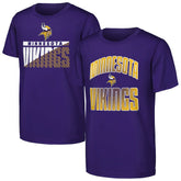 Minnesota Vikings Outerstuff Youth Never Quit 2-Pack T-Shirt Set - Purple online