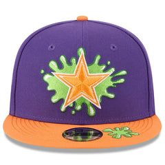Dallas Cowboys New Era Youth Nickelodeon Slime 9FIFTY Snapback Hat - Purple/Orange for sale
