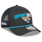 Jacksonville Jaguars New Era 2025 Inspire Change 9FORTY M-Crown Adjustable Hat - Black outlet