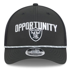 Las Vegas Raiders New Era 2025 Inspire Change 9FORTY M-Crown Adjustable Hat - Black online