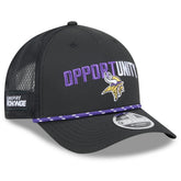 Minnesota Vikings New Era 2025 Inspire Change 9FORTY M-Crown Adjustable Hat - Black sale