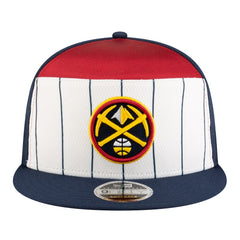 Denver Nuggets Youth 2025 NBA Tip Off Split Panel 9FIFTY Snapback Hat sale - White/Navy | New Era for sale