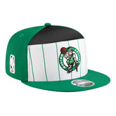 Boston Celtics Youth 2025 NBA Tip Off Split Panel 9FIFTY Snapback Hat - White/Kelly Green | New Era discount