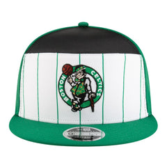 Boston Celtics Youth 2025 NBA Tip Off Split Panel 9FIFTY Snapback Hat - White/Kelly Green | New Era discount