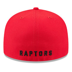 Toronto Raptors 2025 NBA Tip Off Split Panel 59FIFTY Fitted Hat - White/Red | New Era for sale