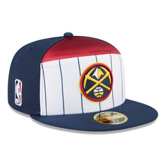 Denver Nuggets 2025 NBA Tip Off Split Panel 59FIFTY Fitted Hat sale - White/Navy | New Era cheap