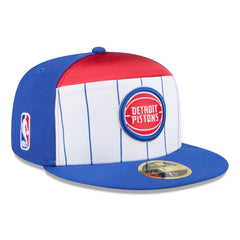 Detroit Pistons 2025 NBA Tip Off Split Panel 59FIFTY Fitted Hat sale - White/Blue | New Era outlet