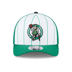 Boston Celtics 2025 NBA Tip Off M-Crown A-Frame 9FORTY Adjustable Hat - White/Kelly Green | New Era on sale