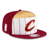 Cleveland Cavaliers 2025 NBA Tip Off Split Panel 9FIFTY Snapback Hat sale - White/Wine | New Era shop