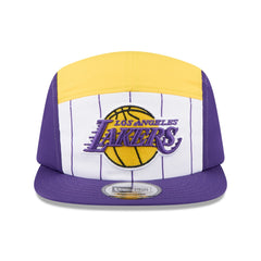 Los Angeles Lakers 2025 NBA Tip Off Camper Adjustable Hat - White/Purple | New Era on sale