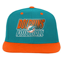 Miami Dolphins Outerstuff Youth Team Gradient Deadstock Snapback Hat - Aqua cheap