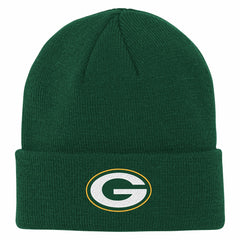 Green Bay Packers Outerstuff Youth Team Gradient Cuffed Knit Hat - Green for sale