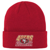 San Francisco 49ers Outerstuff Youth Team Gradient Cuffed Knit Hat - Scarlet for sale