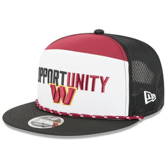 Washington Commanders New Era 2025 Inspire Change Split Panel 9FIFTY Snapback Hat - White/Black outlet