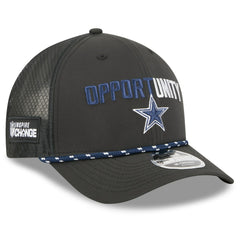 Dallas Cowboys New Era 2025 Inspire Change 9FORTY M-Crown Adjustable Hat - Black outlet