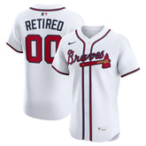 Atlanta Braves Home Elite Pick-A-Player Retired Roster Jersey - White | Nike