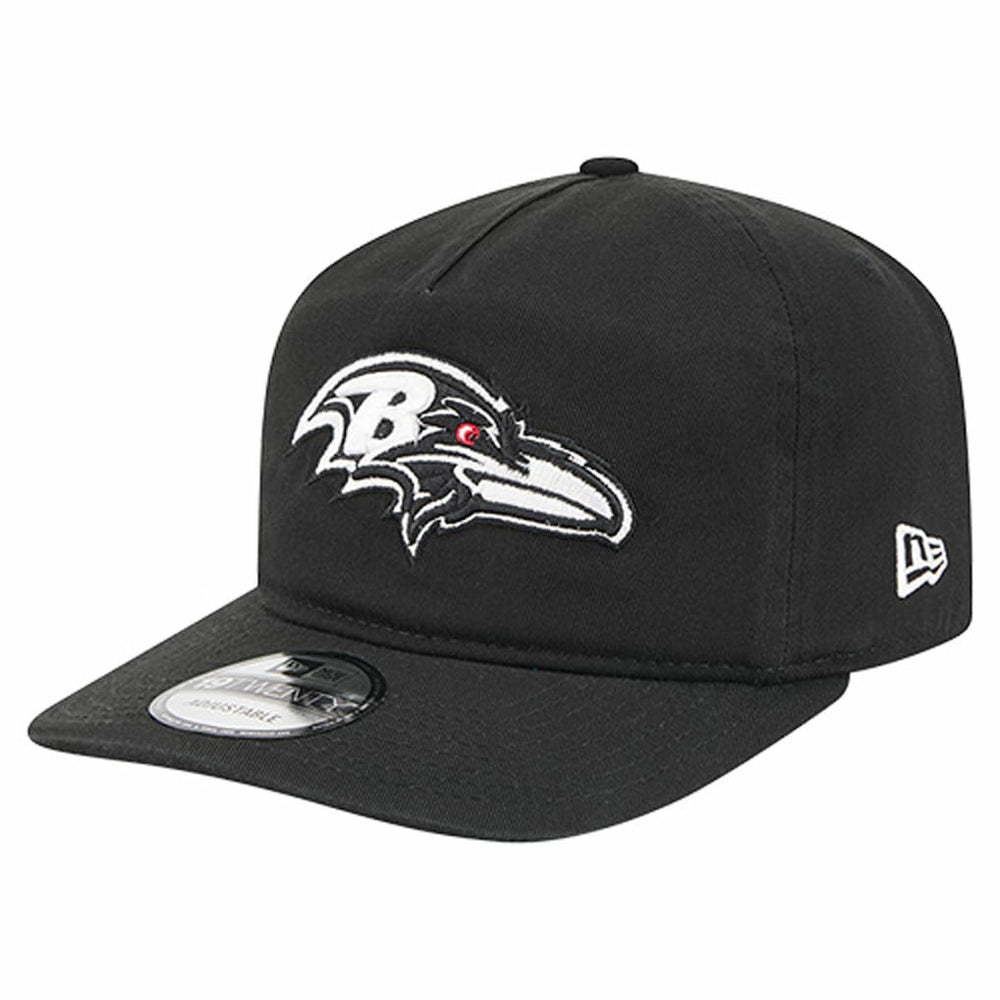 Baltimore Ravens New Era 19TWENTY Adjustable Hat - Black/White outlet