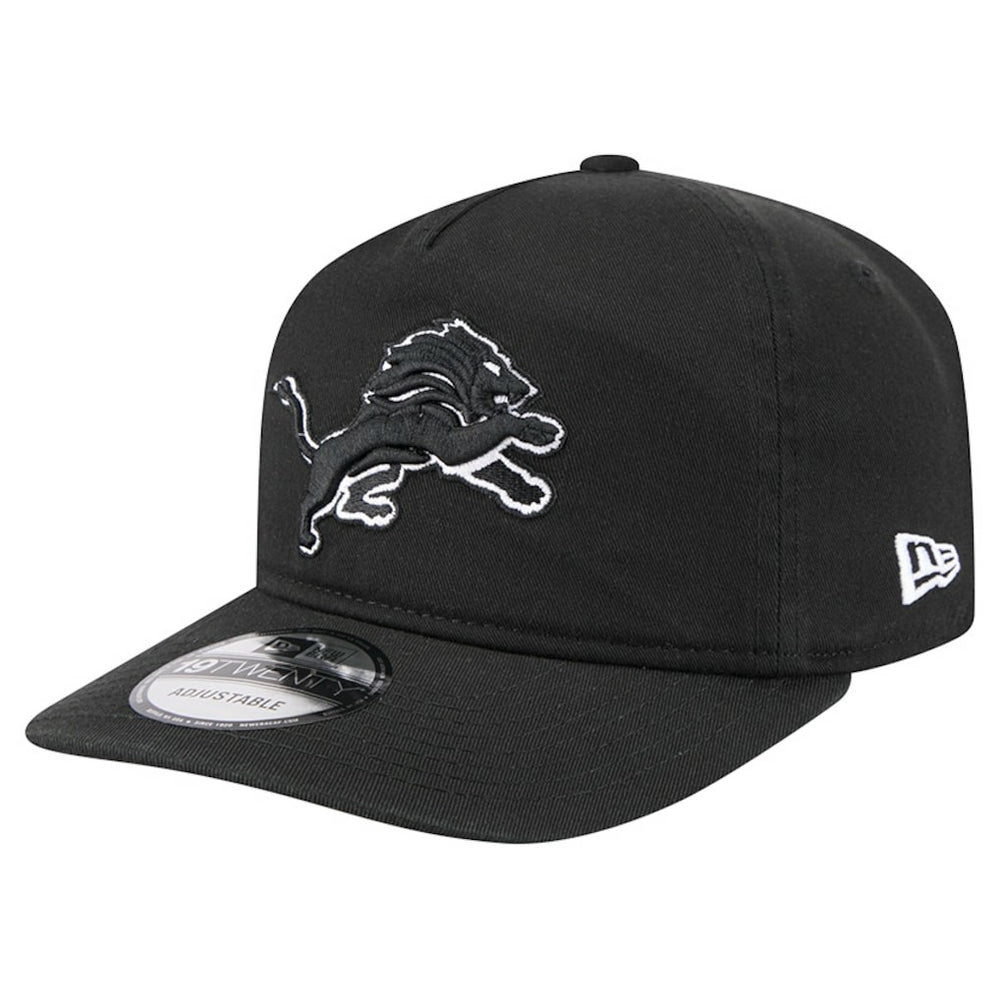 Detroit Lions New Era 19TWENTY Adjustable Hat - Black/White outlet