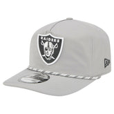 Las Vegas Raiders New Era Rope 19TWENTY Hat - Silver discount