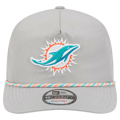 Miami Dolphins New Era Rope 19TWENTY Hat - Gray outlet