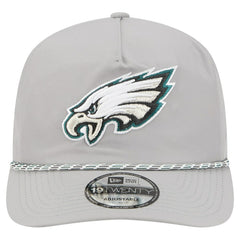 Philadelphia Eagles New Era Rope 19TWENTY Hat - Silver for sale