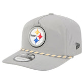 Pittsburgh Steelers New Era Rope 19TWENTY Hat - Gray discount