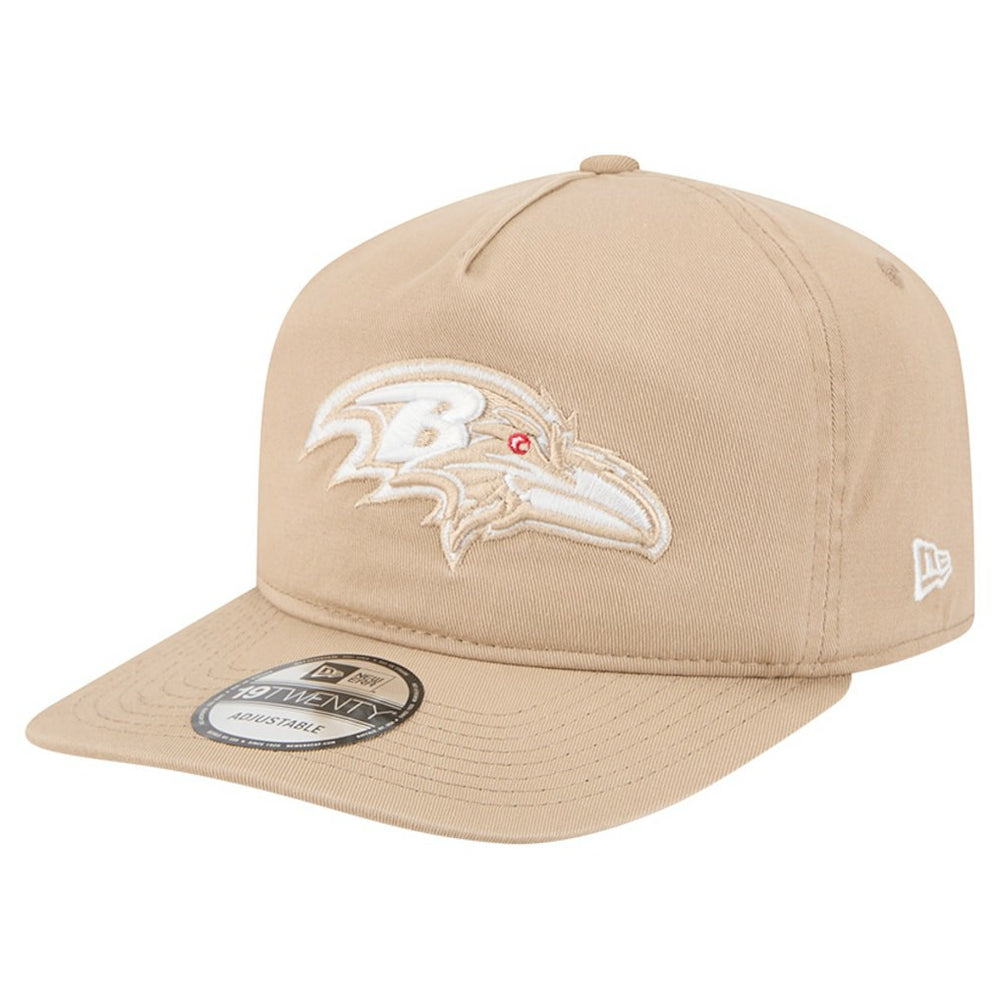 Baltimore Ravens New Era 19TWENTY Adjustable Hat - Tan for sale