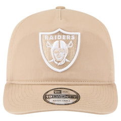 Las Vegas Raiders New Era 19TWENTY Adjustable Hat - Tan discount